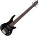 Gear4music Chicago 6-snarige Basgitaar, Zwart