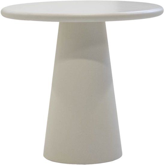 DÉJA Living Eettafel Brunn - Rond Beige Eco Composiet - 80cm