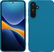kwmobile hoesje geschikt voor Samsung Galaxy A55 5G - Back Cover - TPU - Caribisch Blauw