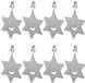 OEM Dailygoody - Tafelkleed gewichten - Set van 8 - Roestvrij staal - Zilver