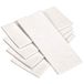 Adsamm FP-35-SA-WH-80180-5 5 x zelfklevende viltplaat, wit, 80 x 180 mm