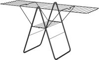 Wasophoogte® Wasrek - Droogrek - Rekkie Zwart - 25m drooglengte