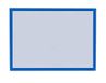 Bi-Office Documentenhouder - DIN A4 - blauw, magnetisch - 5 stuks
