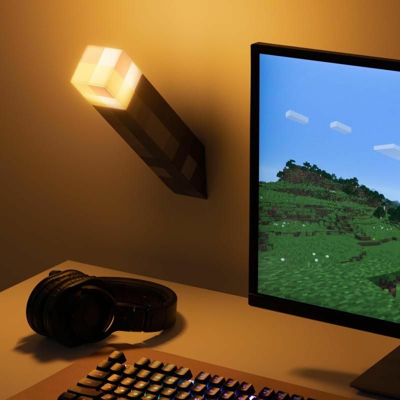 Paladone Minecraft Torch Light - Multicolor - 28cm