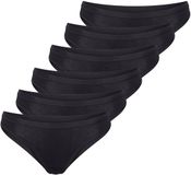 sloggi Dames slip / onderbroek 6 pack GO Daily Cotton Zwart XL