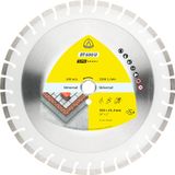 KLINGSPOR TARCZA DIAMENTOWA SEGMENTOWA 350mm x 3,0mm x 25,4mm SUPRA DT600U, BETON ZBROJONY