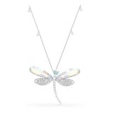 Swarovski x Ariana Grande hanger en broche, Verschillende slijpvormen, Libelle, Rodium toplaag