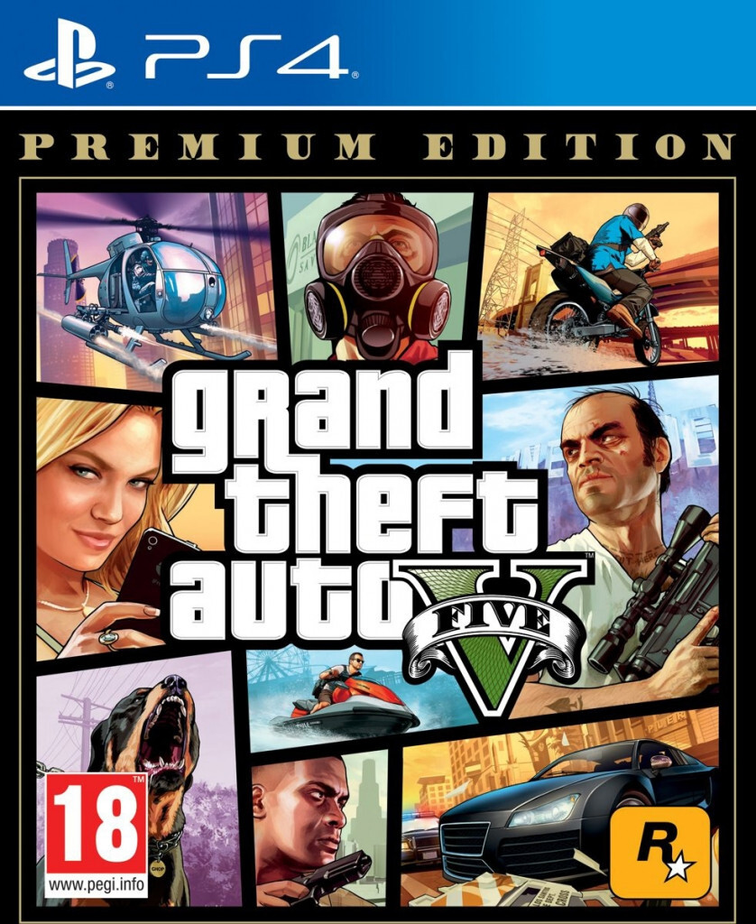 Rockstar Grand Theft Auto 5 (GTA V) Premium Edition