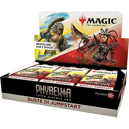 Magic The Gathering Jumpstart van Magic: The Gathering - Phyrexia: Alles wird ein werden, 18 enveloppen (Italiaanse versie)