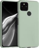 kwmobile telefoonhoesje geschikt voor Google Pixel 5 - Hoesje voor smartphone - Back cover in grijsgroen