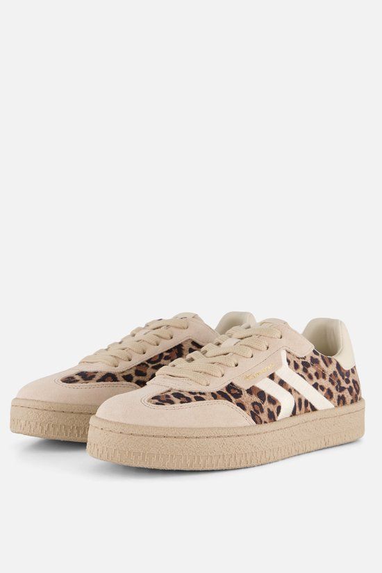 Tamaris Leopard Sneakers beige Leer - Dames