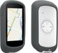 kwmobile hoes geschikt voor Garmin Edge Explore 2 - Siliconen beschermhoes voor fietsnavigatie - steengrijs