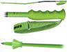Komperdell Nationalteam Super-G Bâtons de ski junior 105cm Vert