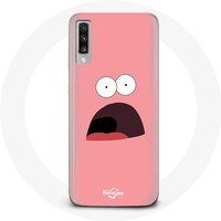 Maniacase Etui voor Samsung Galaxy A70 Patrick Star Sponge Bob Roze