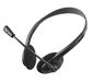 Trust Ziva Chat Headset - Black - Wired - 2x 3.5mm - 1.8m Cable