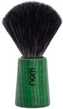nom MÜHLE Nom - Scheerkwast - MAX21WH - Black Fibre® - Groen Essenhout