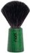 nom MÜHLE Nom - Scheerkwast - MAX21WH - Black Fibre® - Groen Essenhout