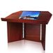 Pyle Desktop Podium Standaard Opvouwbaar, Draagbare Vouwbare Tafel Lectuurstandaard voor Docenten, Sprekers, Presentaties, Laptop- en Boekhouder