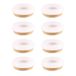 WAGNER QuickClick® Viltglijders Meubelglijders Stoelglijders vervanging I set van 8 glijders verwisselbaar I vilt speciale vezel SYNO - Ø 25 mm - voor basisdeel Ø 25 mm - Made in Germany - 15784300