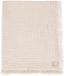 Jollein Deken Wieg Jersey 75x100cm - Fringe Stripe Biscuit/Ivory - GOTS