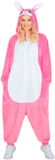 WIDMANN Konijnenpak Pluche Noa Unisex Volwassenen Roze L/XL