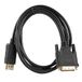 PremiumCord KPORTADK02-01 video kabel adapter 1 m DisplayPort DVI Zwart