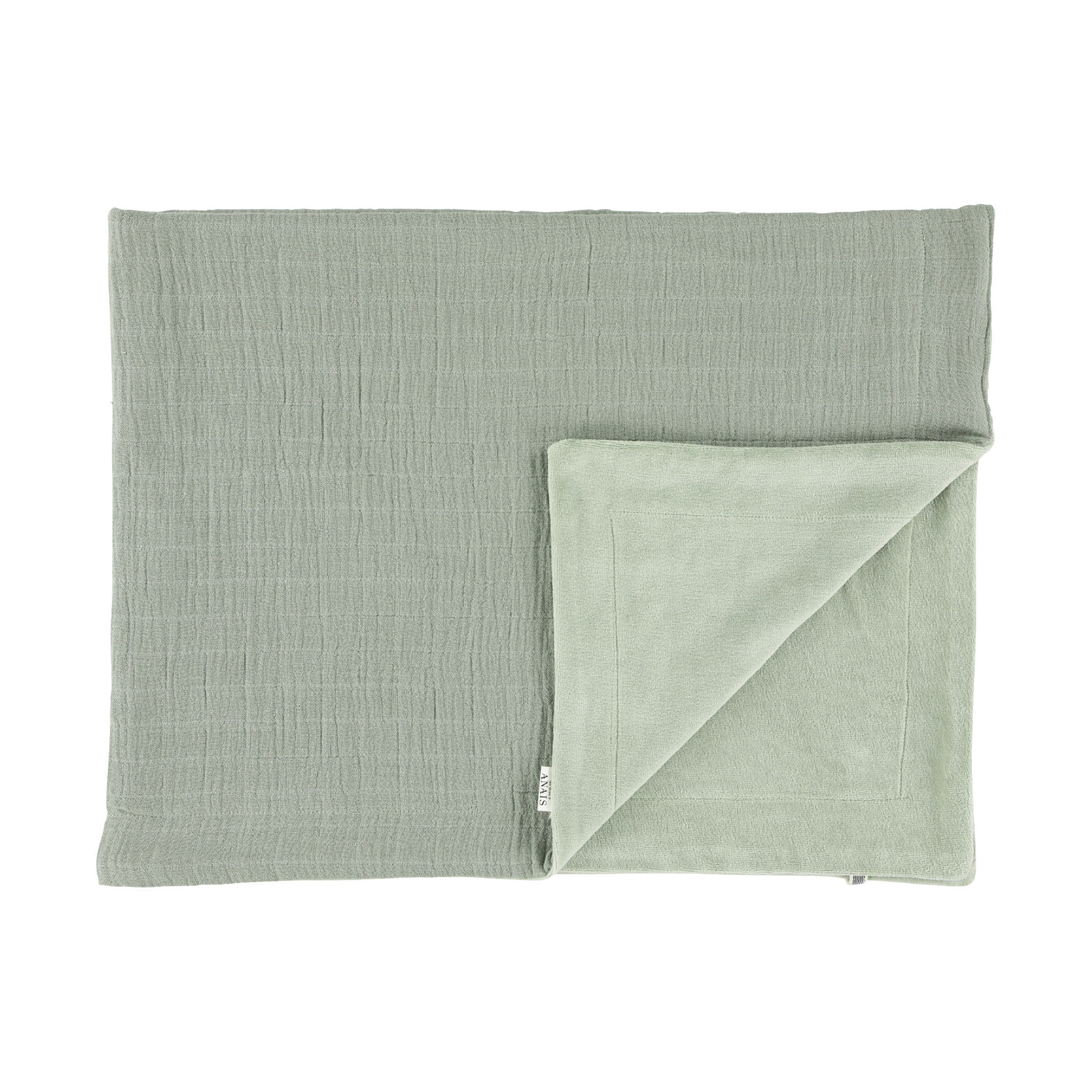 Les Rêves d'Anaïs Bliss Fleece Ledikantdeken Olive 100 x 150 cm groen