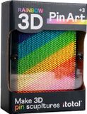 i-Total PinArt Groot 3D Afdruk Regenboog Jouets Œuvre d'art Multicolor