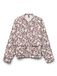 VERO MODA Tussenjas 'Rita' lichtbeige / bourgogne