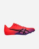ASICS Hypersprint 8 Spikes Unisex-rood, zwart, Maat 43,5