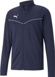 Puma teamRISE Poly Trainingsjack Junior - Maat 116 - Navy