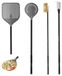 Solidchoice - Pelle à pizza perforée 30cm aluminium durci