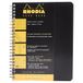 RHODIA 193429C - Spiraalschrift Notebook Zwart - A5+ 16 x 21 cm - Kleine Ruitjes - 160 Pagina's