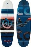 Coasto Kyanit Wakeboard - 140 cm - Blauw - Unisex - Dubbele Vin - Zonder Bindingen