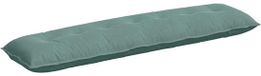 vidaXL Rugkussen zeegroen 200 x 50 cm katoen stof