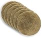 vidaXL Kussensloop 6 pcs heerlen lichtgroen ø 50 cm pv fleece