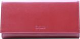 Esquire New Silk Ladies Long Wallet Red