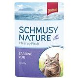 Schmusy Nature Sea Fresh Sardine Pur Adult Cat Food in Jelly 96x100g