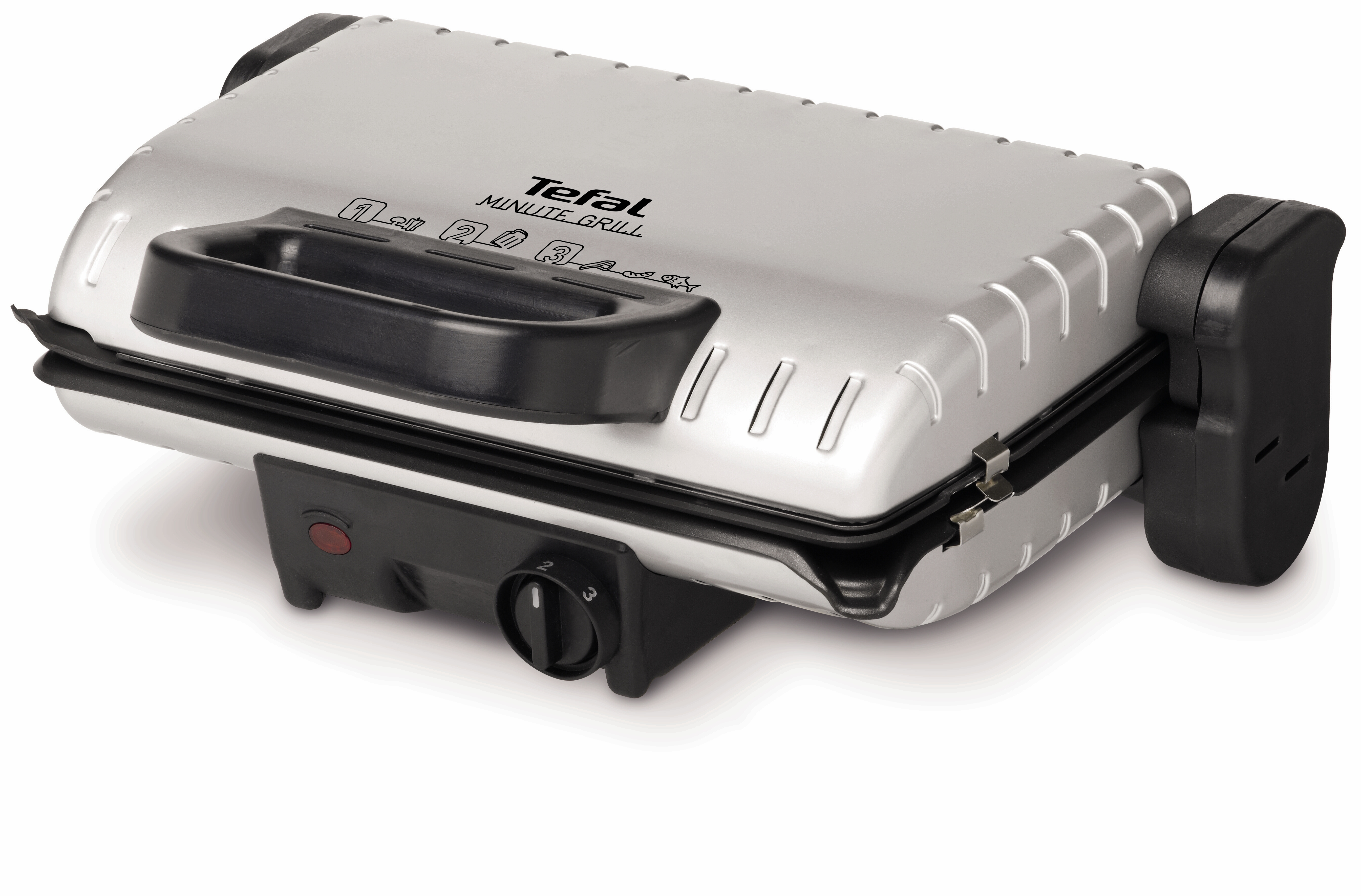 Tefal Minute Grill GC2050 Contact Grill - Black/Silver - 1600W