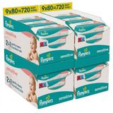 Pampers Sensitive Babydoekjes - 36 x 80 = 2880 billendoekjes