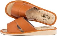 Tylbut Pantoufles pour femmes TYLBUT Cuir Brun clair Taille 39