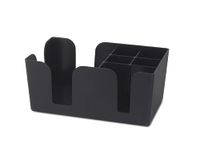 Bar-organizer, Hostelnovo Bar-organizer, 6 vakken, van ABS, BPA-vrij, ideaal voor servetten, rietjes en cocktaildecoratie