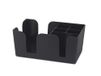 Bar-organizer, Hostelnovo Bar-organizer, 6 vakken, van ABS, BPA-vrij, ideaal voor servetten, rietjes en cocktaildecoratie