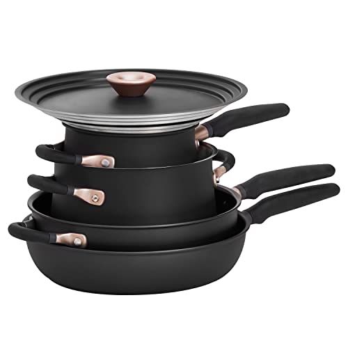 Meyer Accent Inductie Kookplaat Pan Set Non Stick - 6-delig
