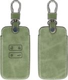 kwmobile Key Cover Compatible with Renault - Green