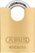 ABUS Hangslot 65CS/50 Messing - Geharde Stalen Beugel, Veiligheidsniveau 6 | Massief messing slothuis met NANO PROTECT coating - 50 mm breed, 363 g - voor poorten, lockers en kelderdeuren