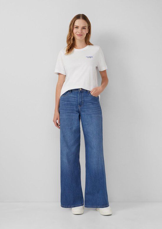 s.Oliver Jeans-Hose SURI Bootcut Fit Blauw W46 x L34