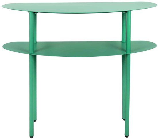 Leitmotiv Side table Cool Retro - Groen - 90x28x72.5cm - Modern