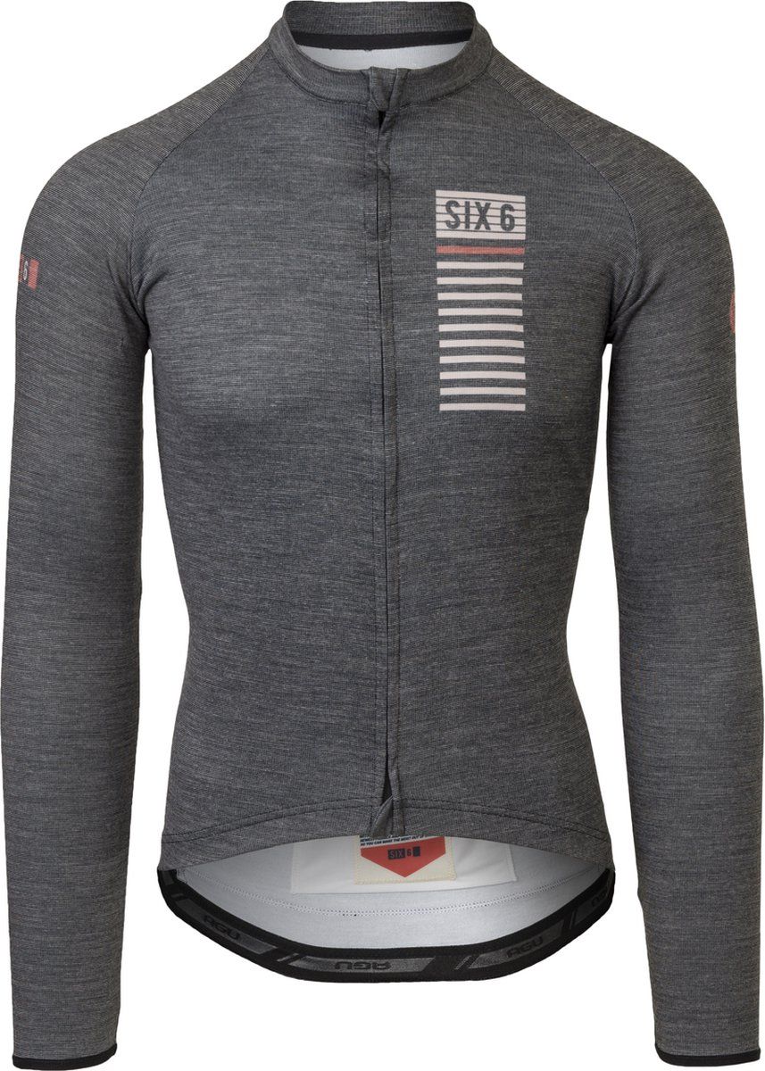 AGU Merino III Fietsshirt Lange Mouwen Heren - Zwart - Maat S