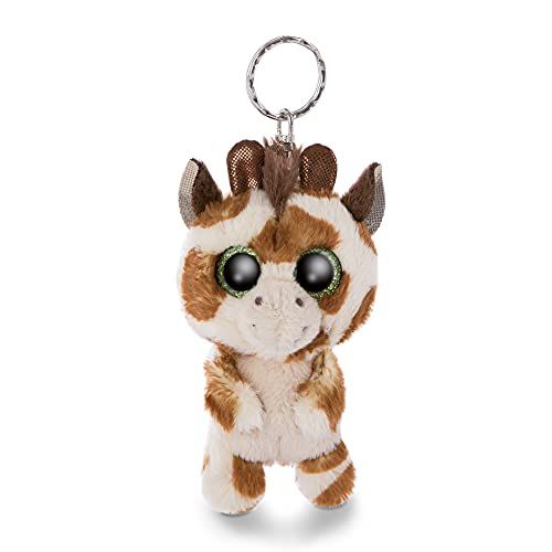 NICI GLUBSCHIS sleutelhanger giraf Halla 9cm - beige/bruin